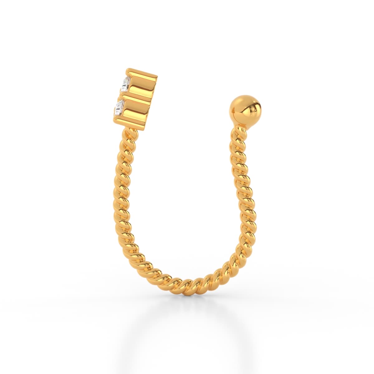 Girasol Non Piercing Nose Pin