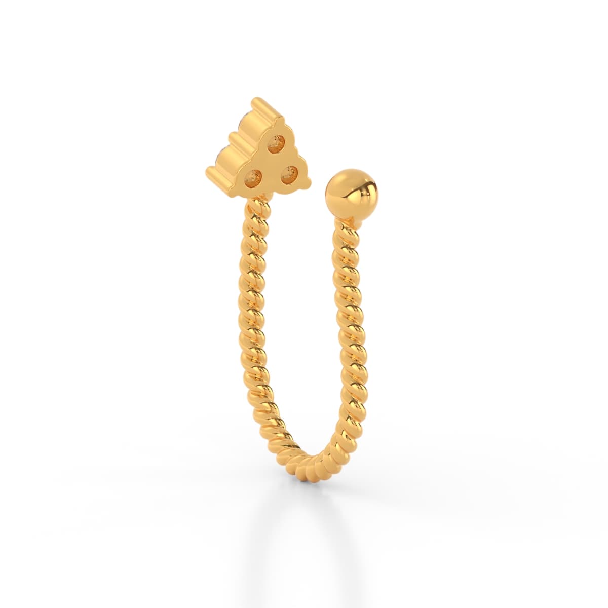 Girasol Non Piercing Nose Pin