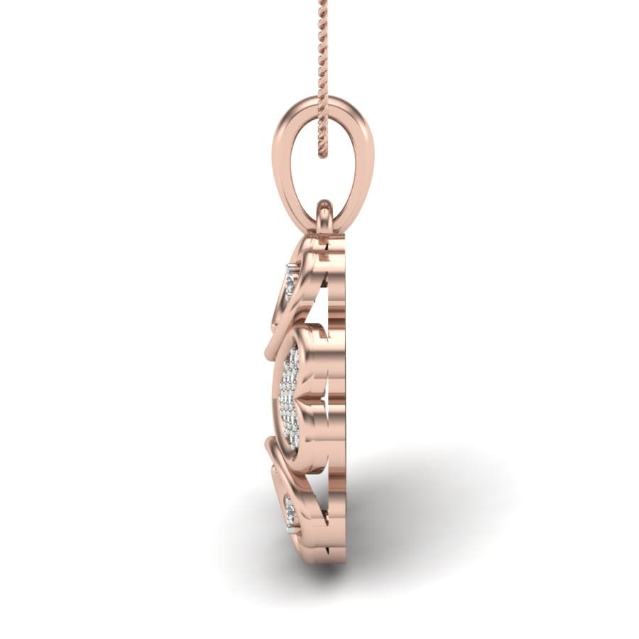 Chakra Diamond Pendant