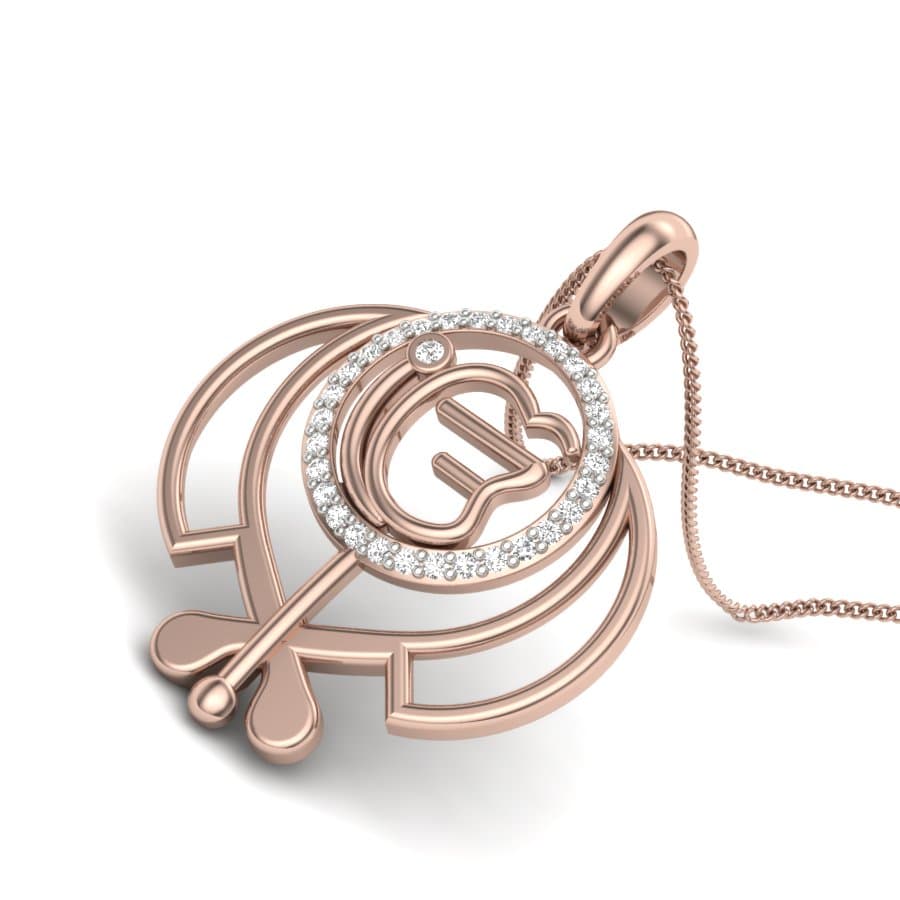 The Hailey Diamond Pendant