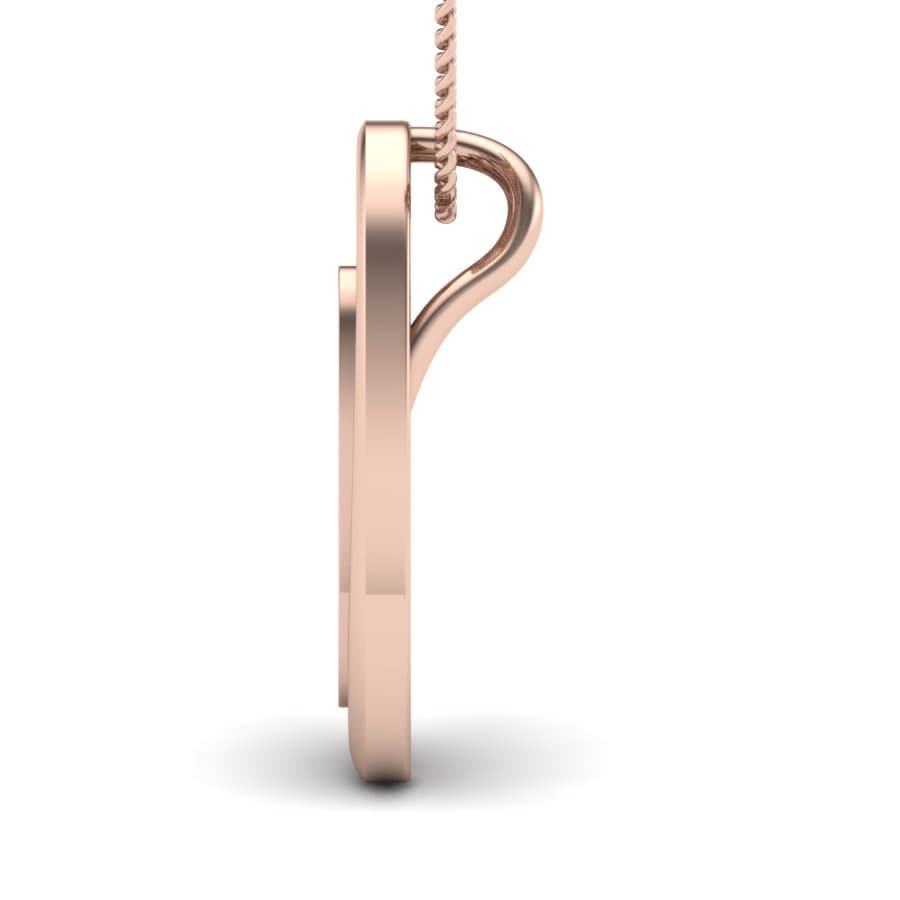 Duo Oval Diamond Pendant
