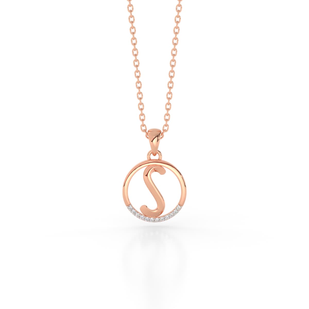 The Frame S Diamond Pendant