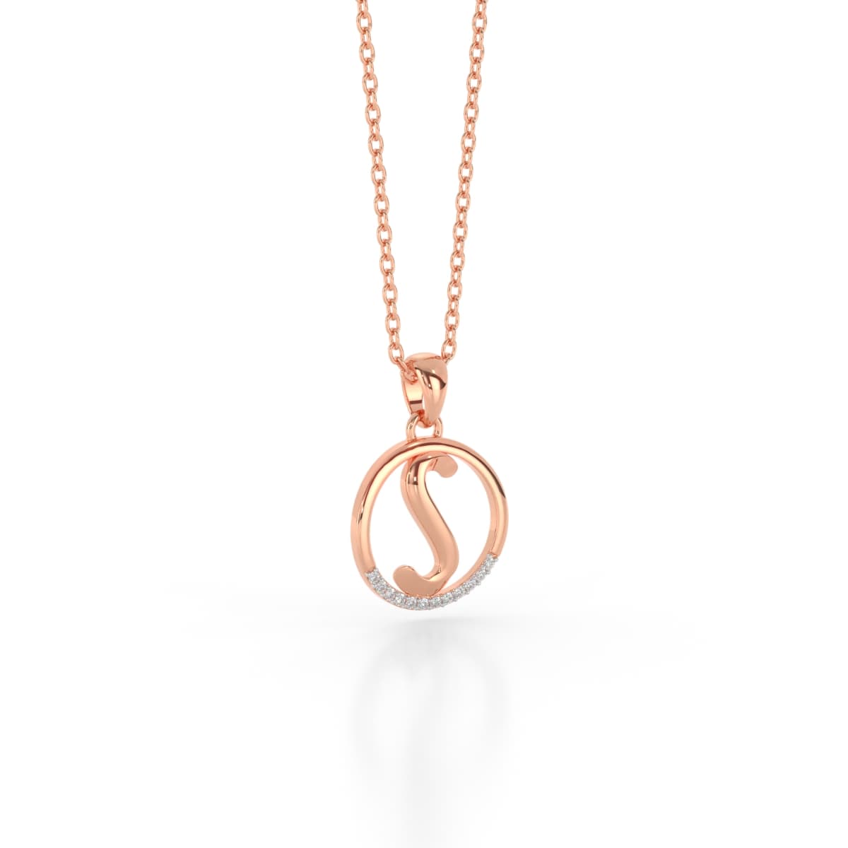 The Frame S Diamond Pendant