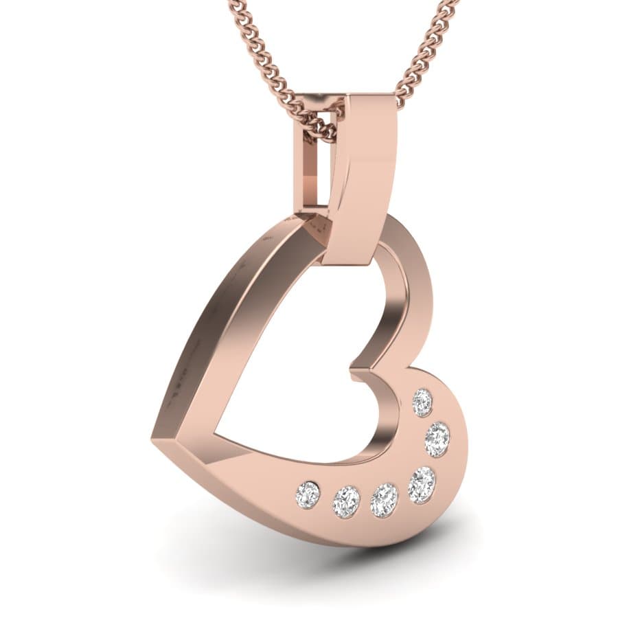 Little Heart 2 Heart Diamond Pendant