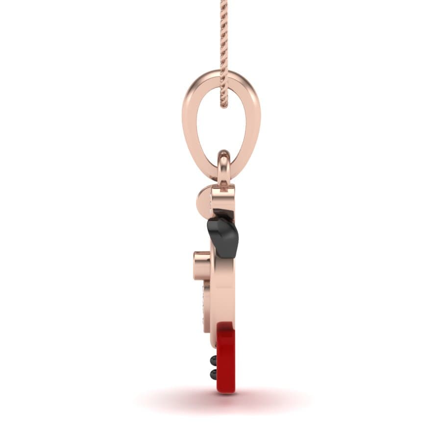 Teddy Diamond Pendant
