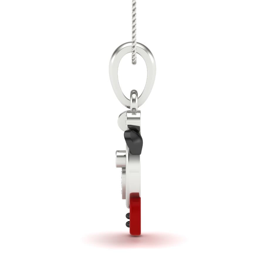 Teddy Diamond Pendant