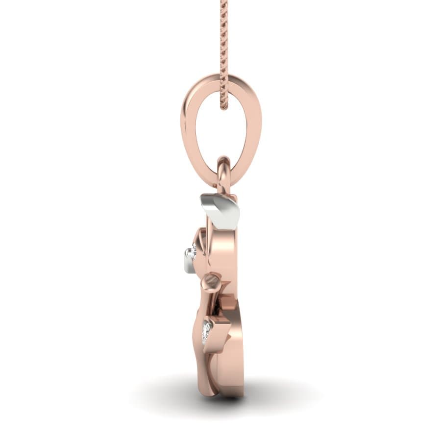 Cuddly Panda Kids Diamond Pendant