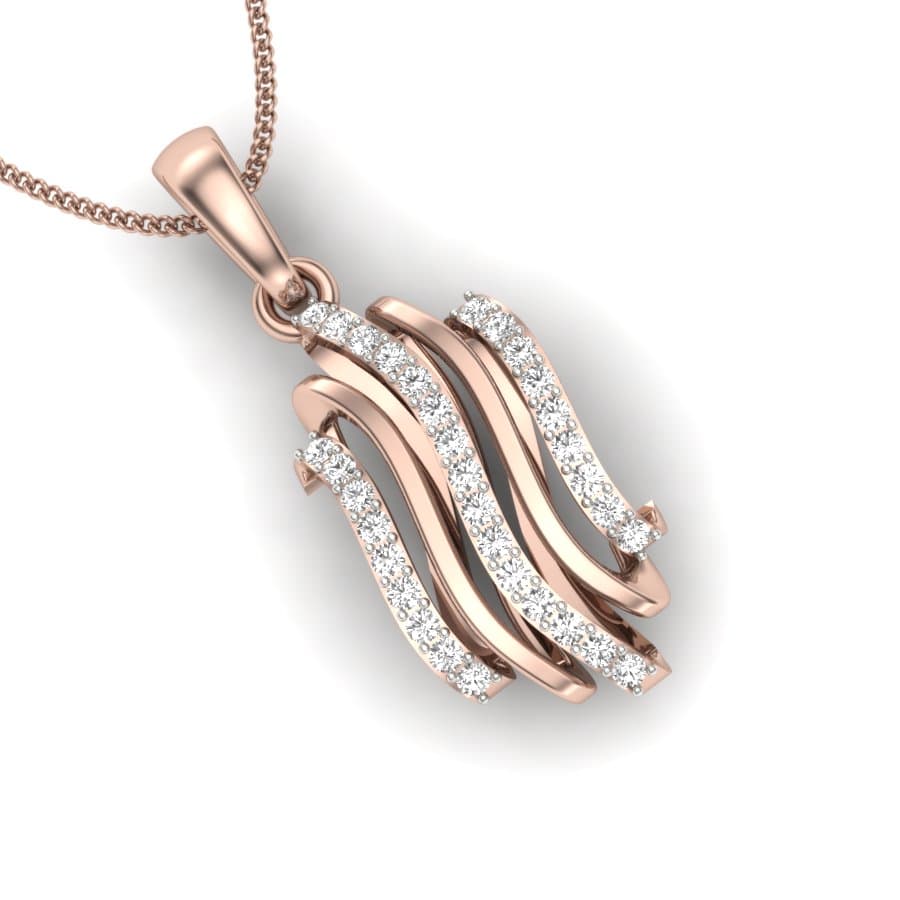 Peyton Bloom Diamond Pendant