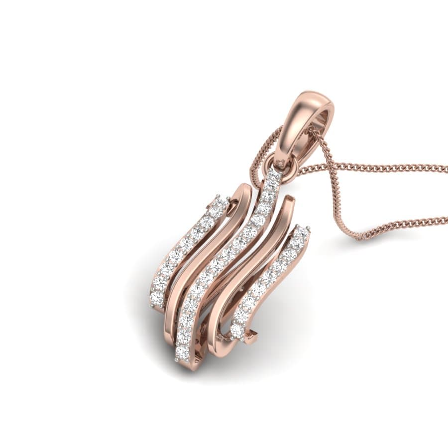 Peyton Bloom Diamond Pendant