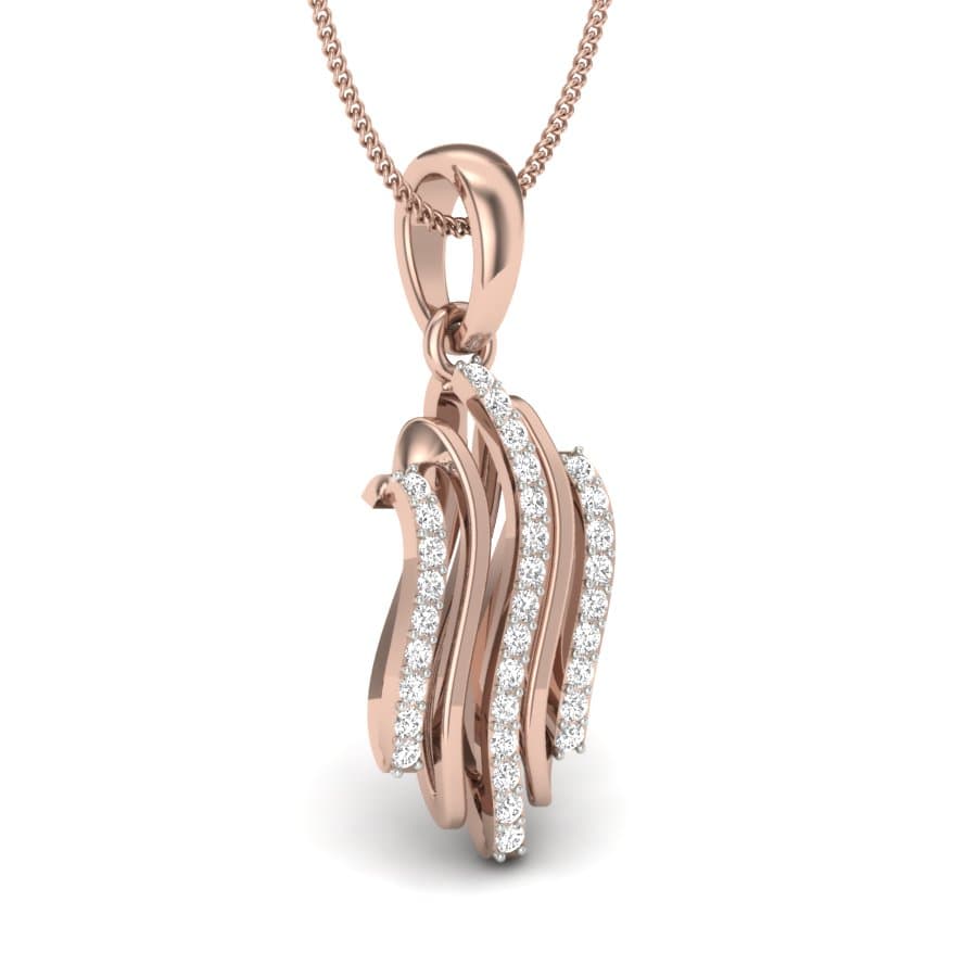 Peyton Bloom Diamond Pendant