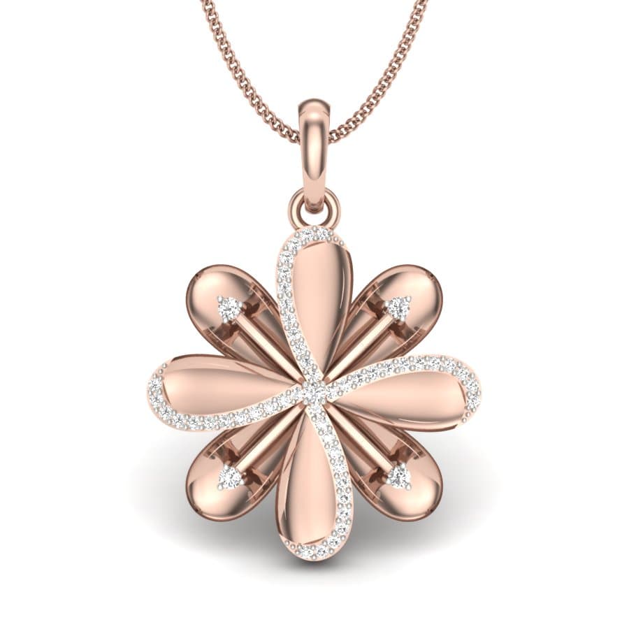 Tia Bloom Diamond Pendant