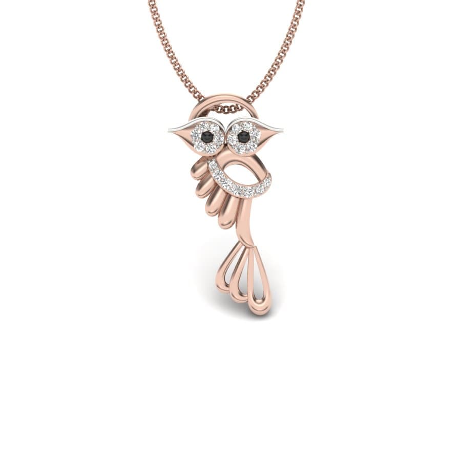 Mini Parrot Kids Diamond Pendant