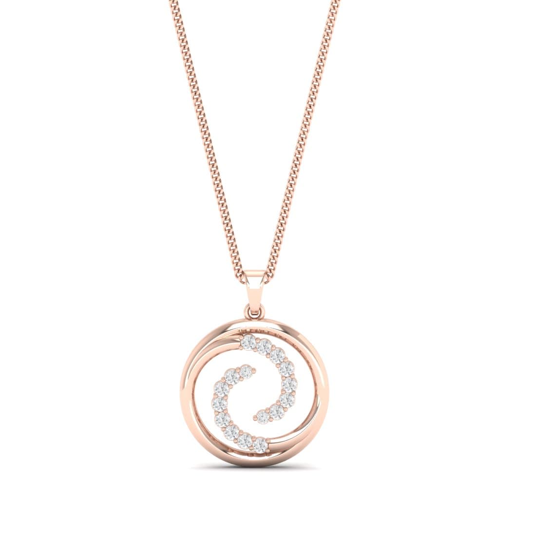 Swivel Diamond Pendant
