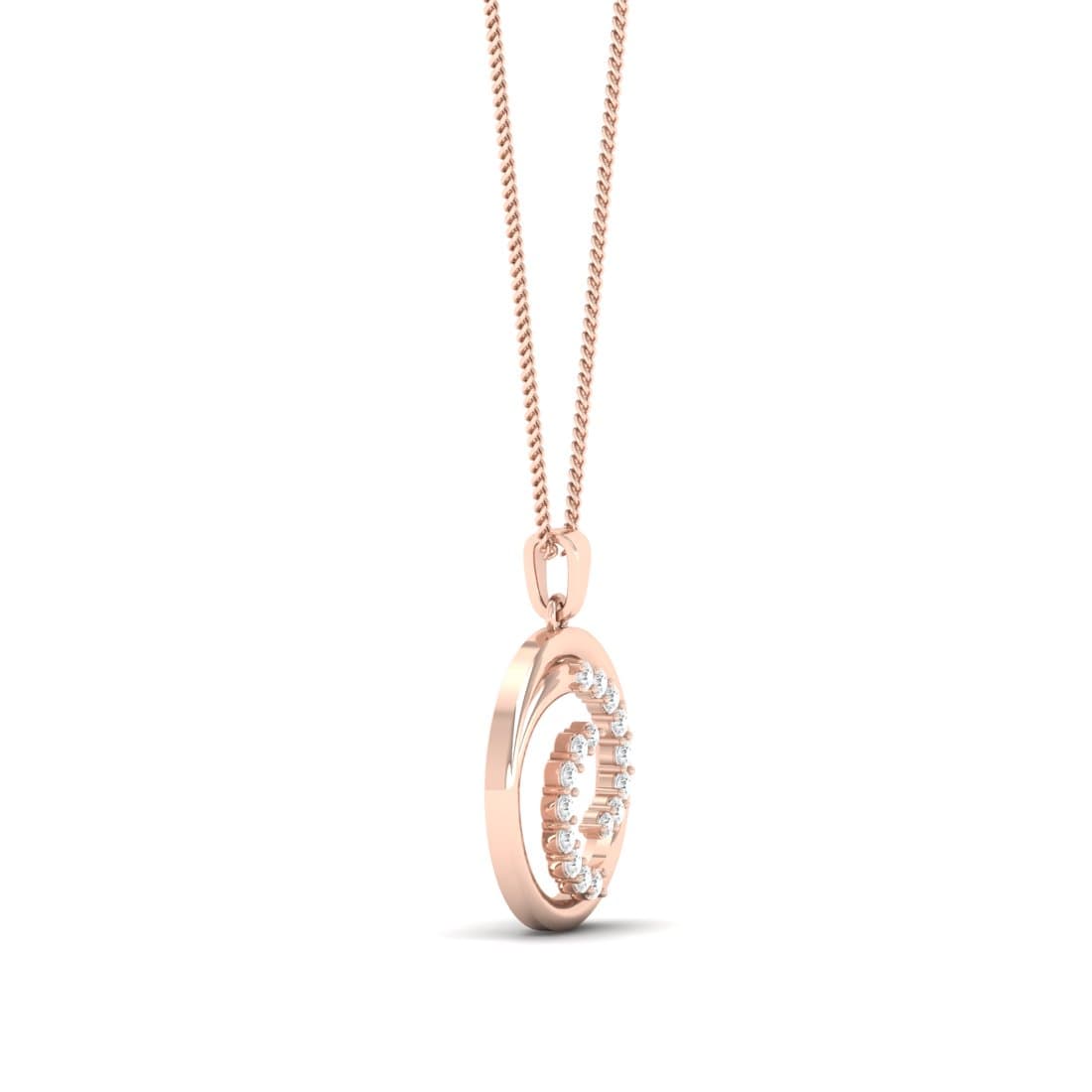Swivel Diamond Pendant