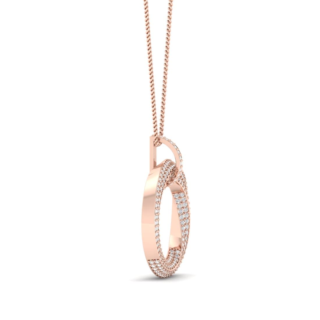 Supermoon Diamond Pendant