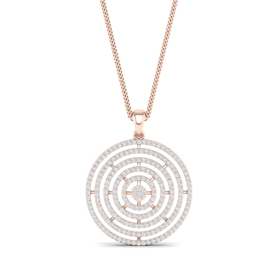 Krisha Blush Diamond Pendant