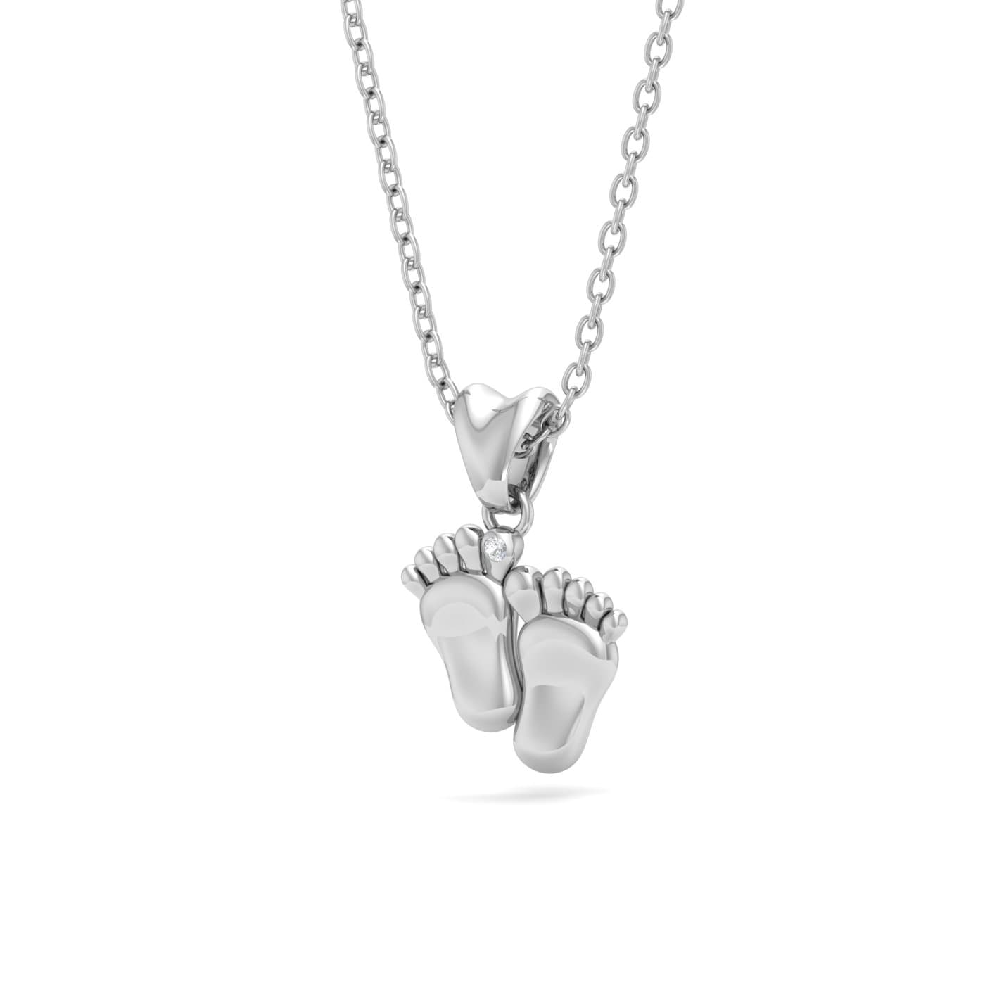 Footsteps Diamond Pendant
