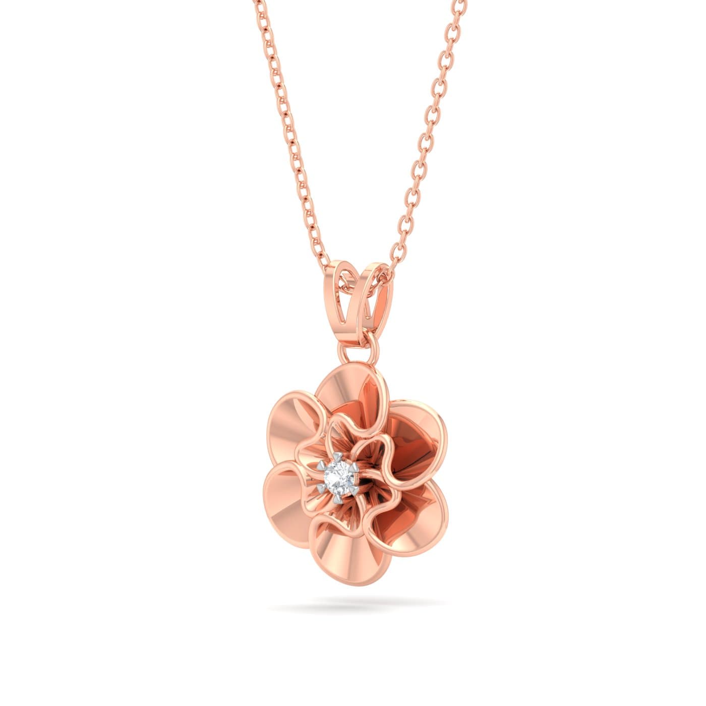 Marigold Fleur Diamond Pendant