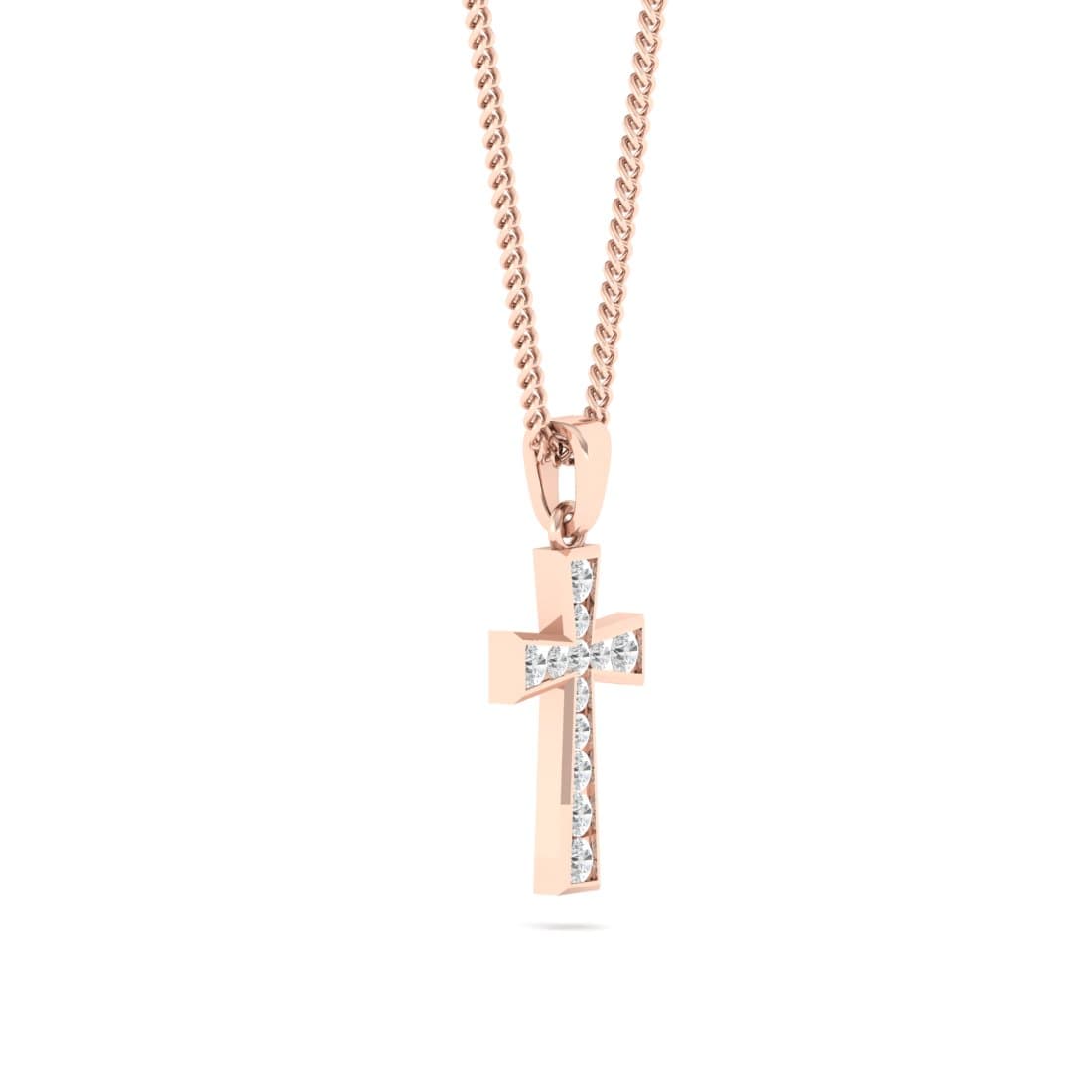 The Cruz Diamond Cross Pendant