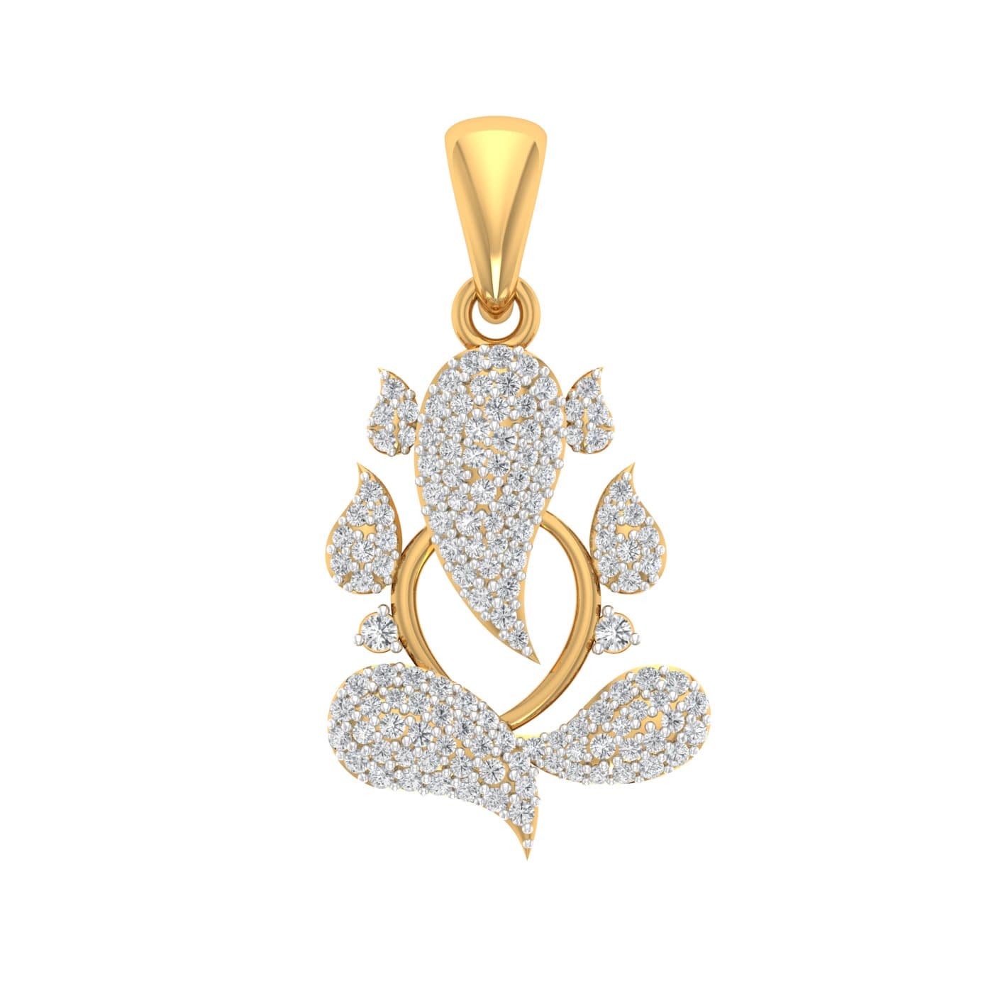 Sparkling Deva Diamond Pendant