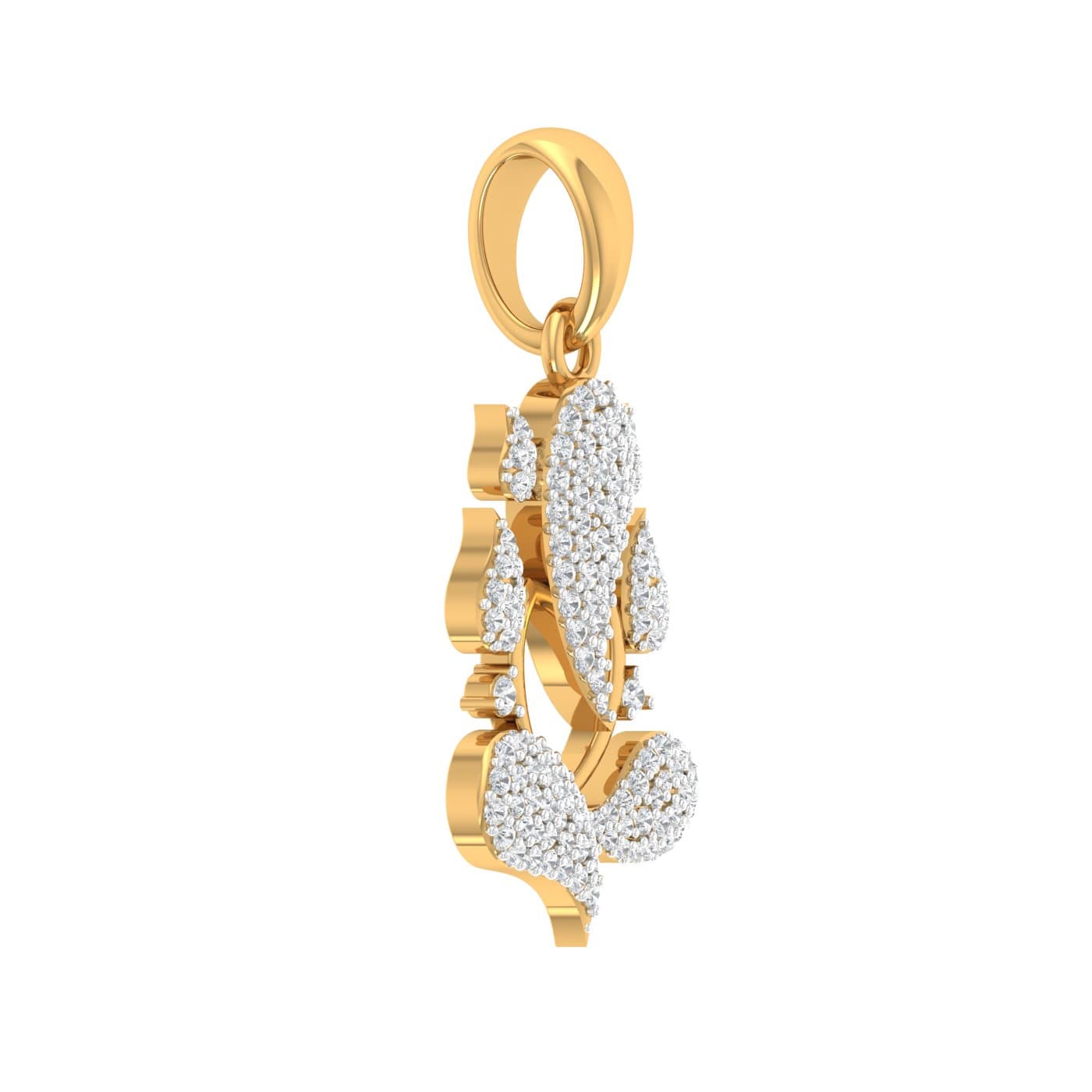 Sparkling Deva Diamond Pendant