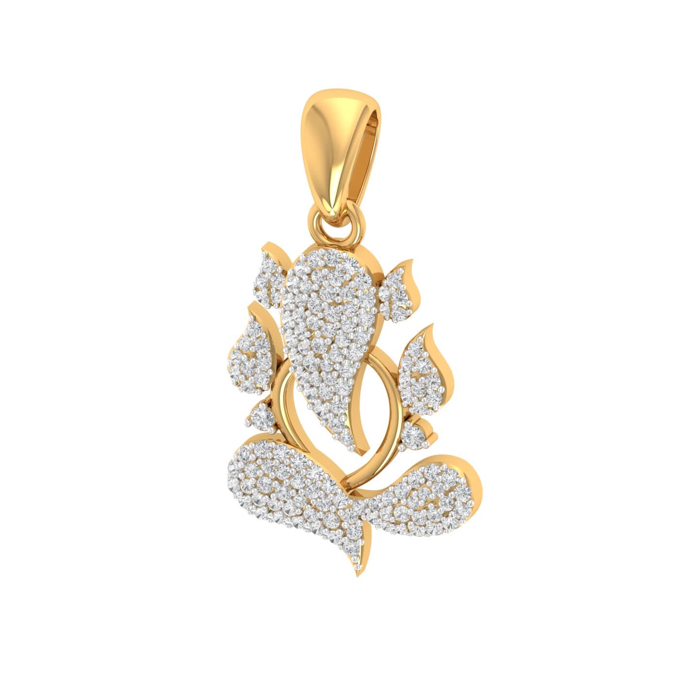 Sparkling Deva Diamond Pendant