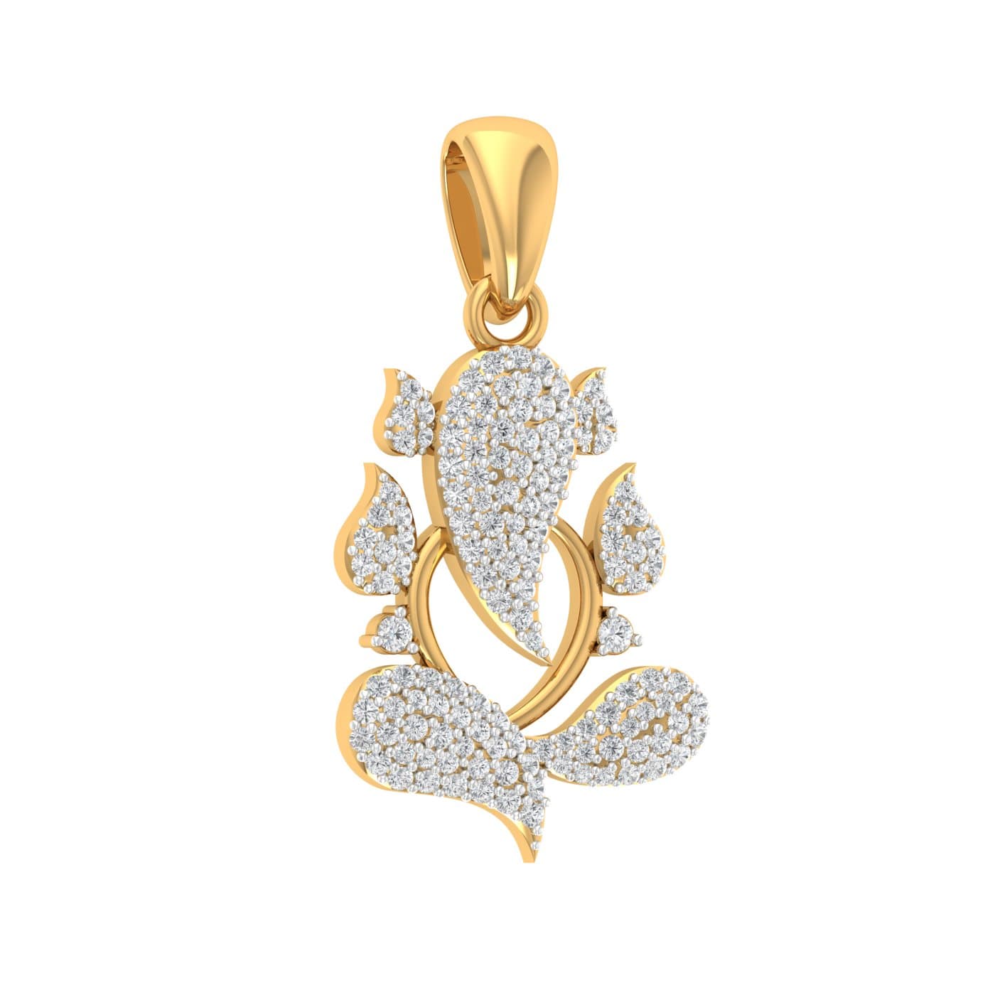 Sparkling Deva Diamond Pendant