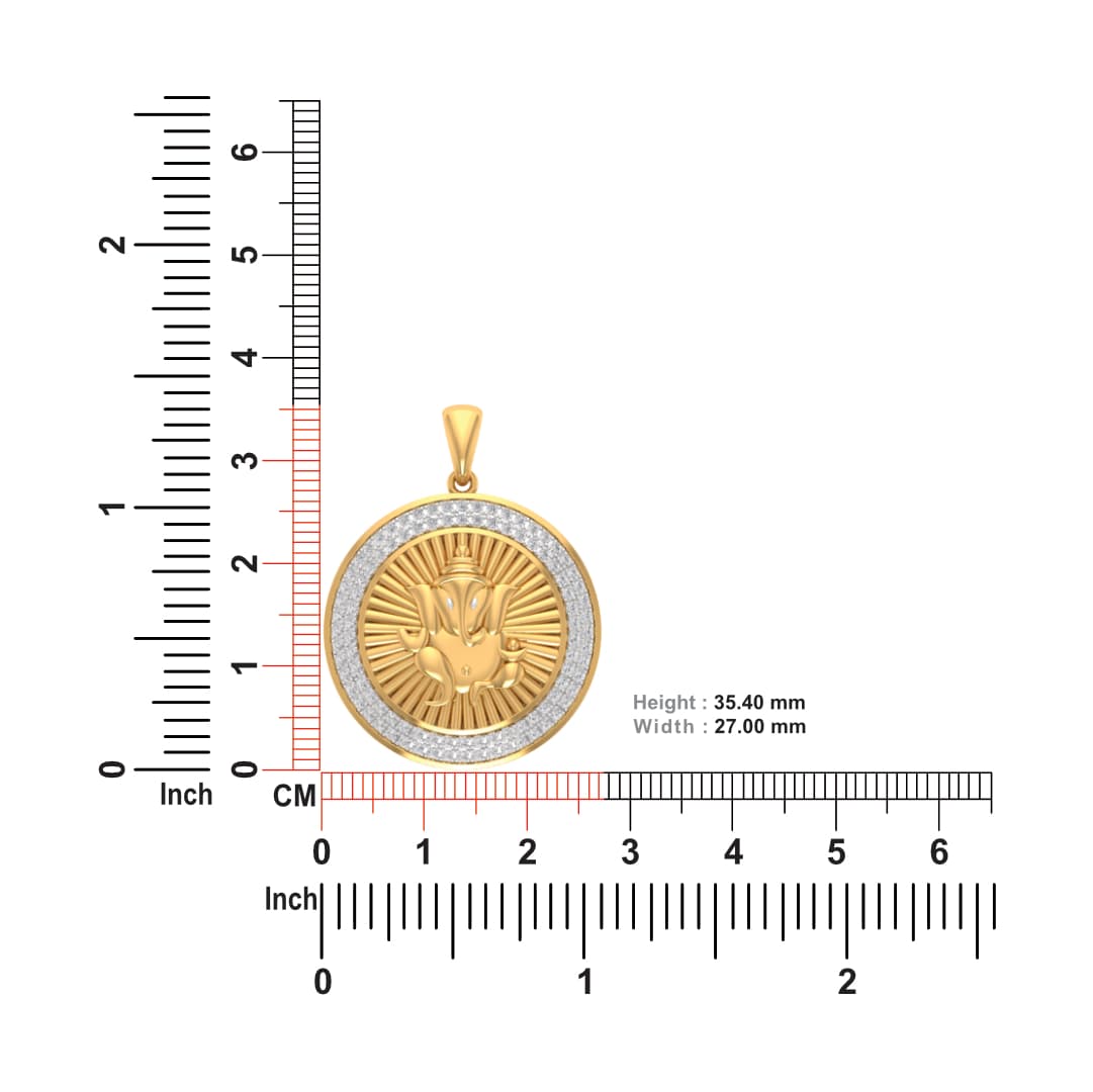 Vasana Diamond Pendant