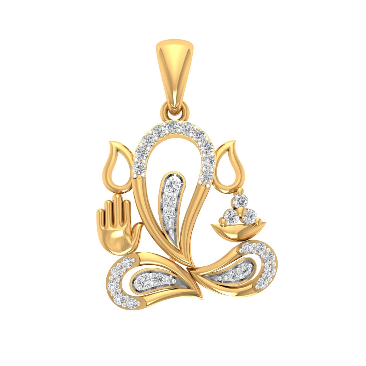 Vinayagar Diamond Pendant