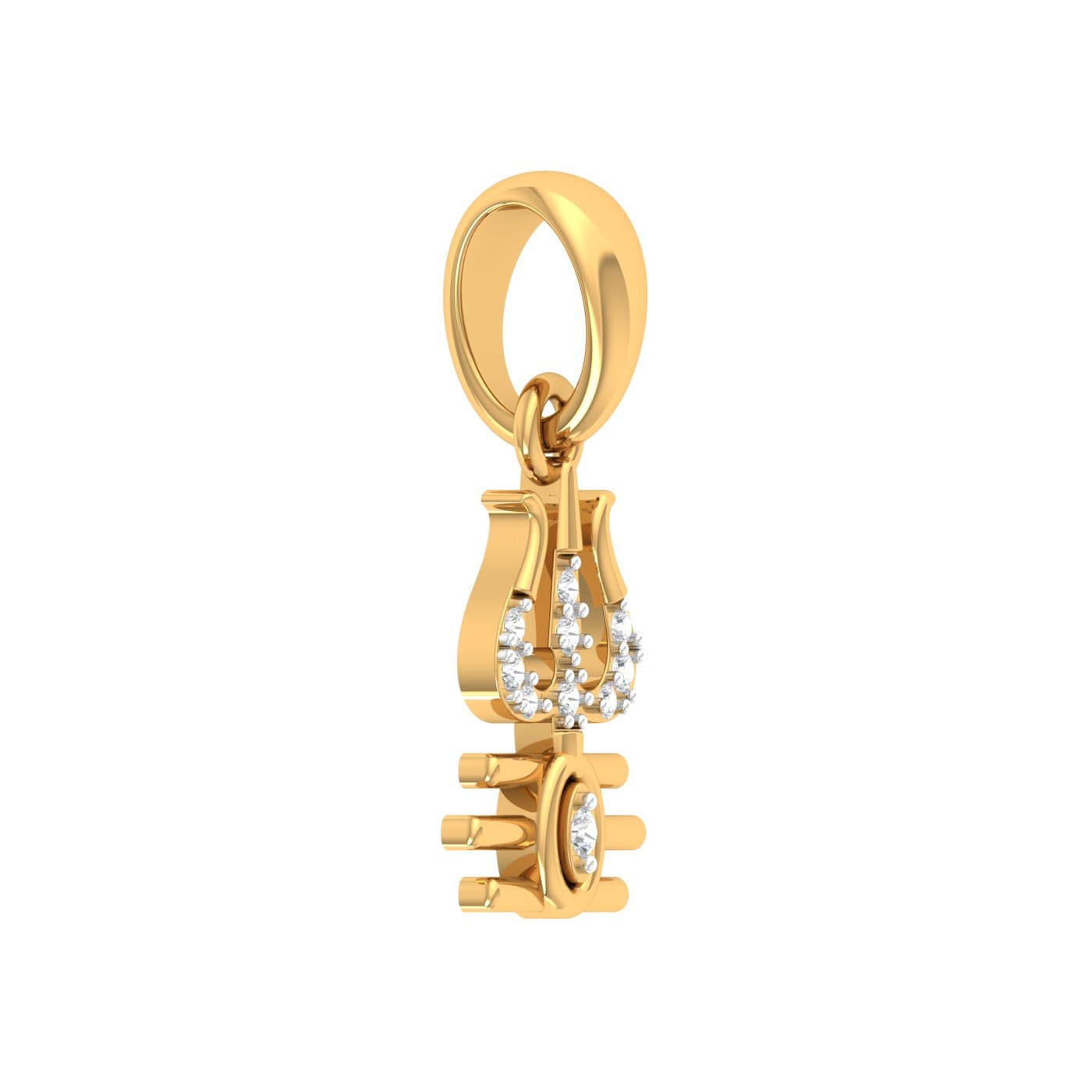 Shiva Diamond Pendant