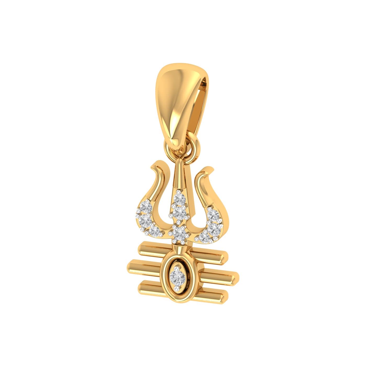 Shiva Diamond Pendant