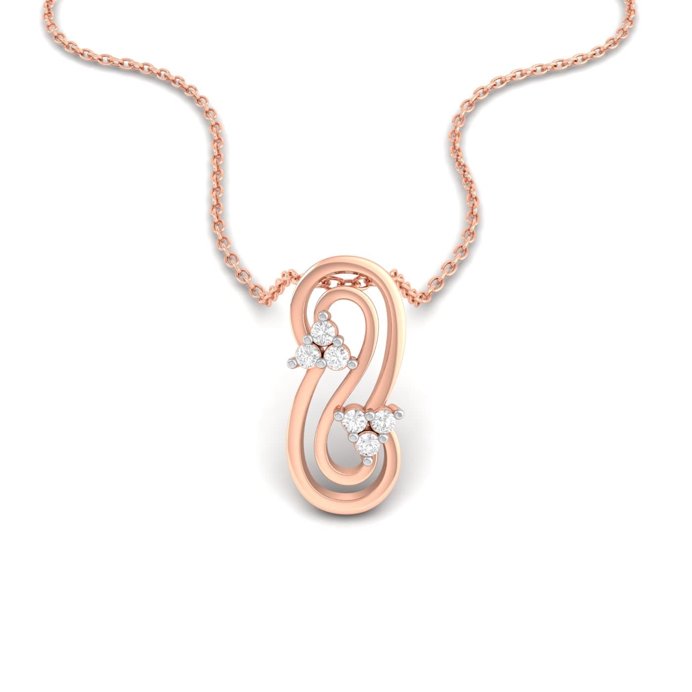 Loop Diamond Pendant