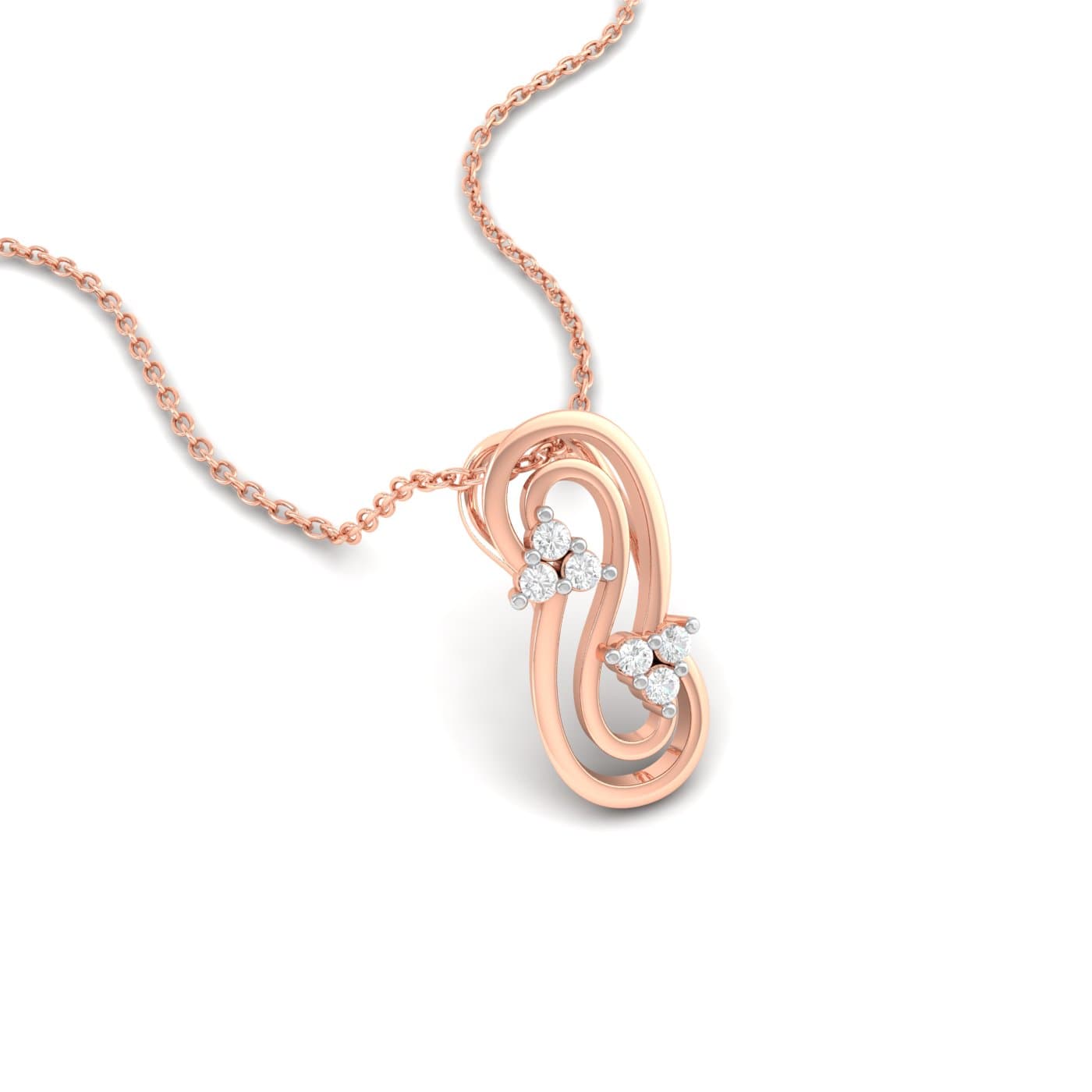 Loop Diamond Pendant