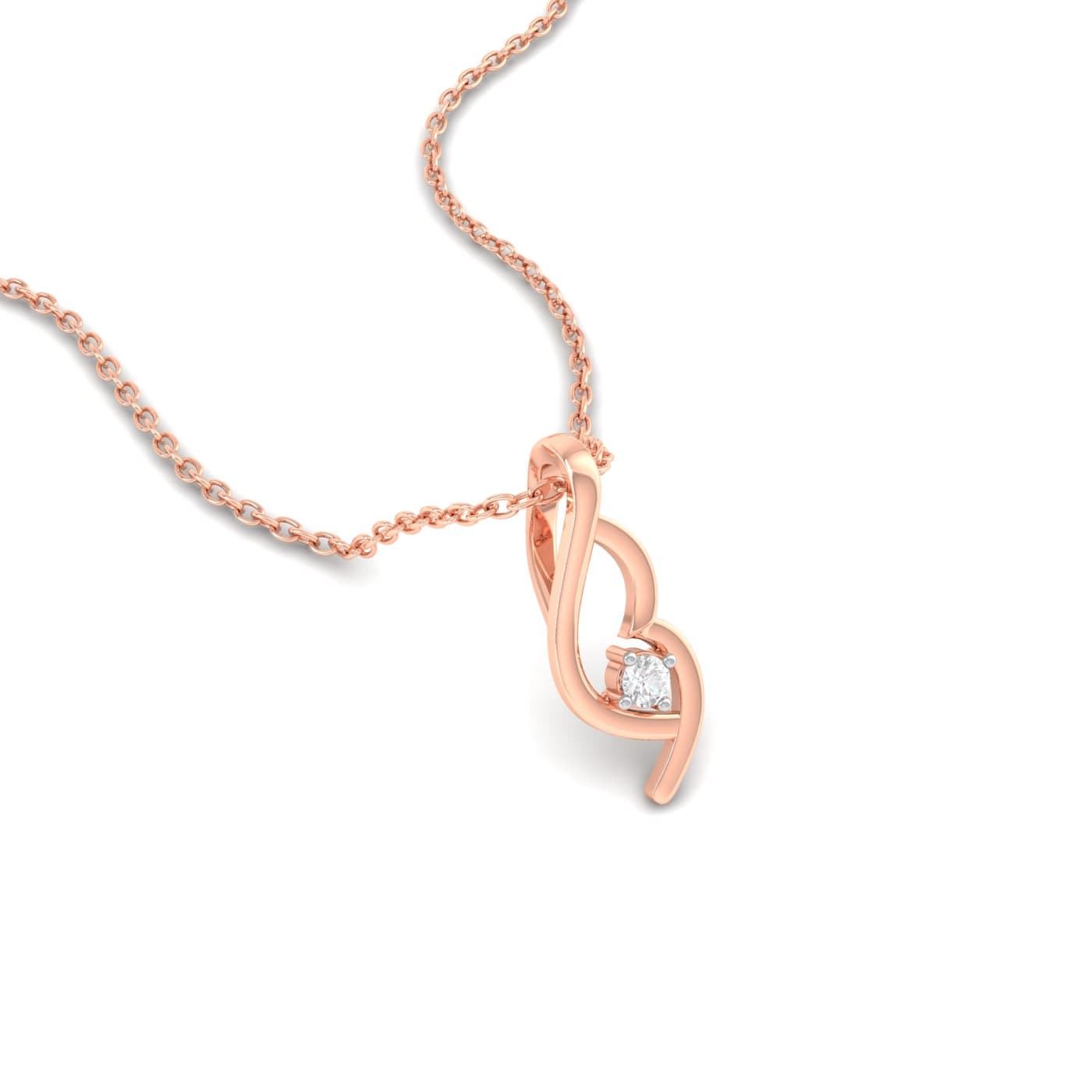 Labios Diamond Pendant