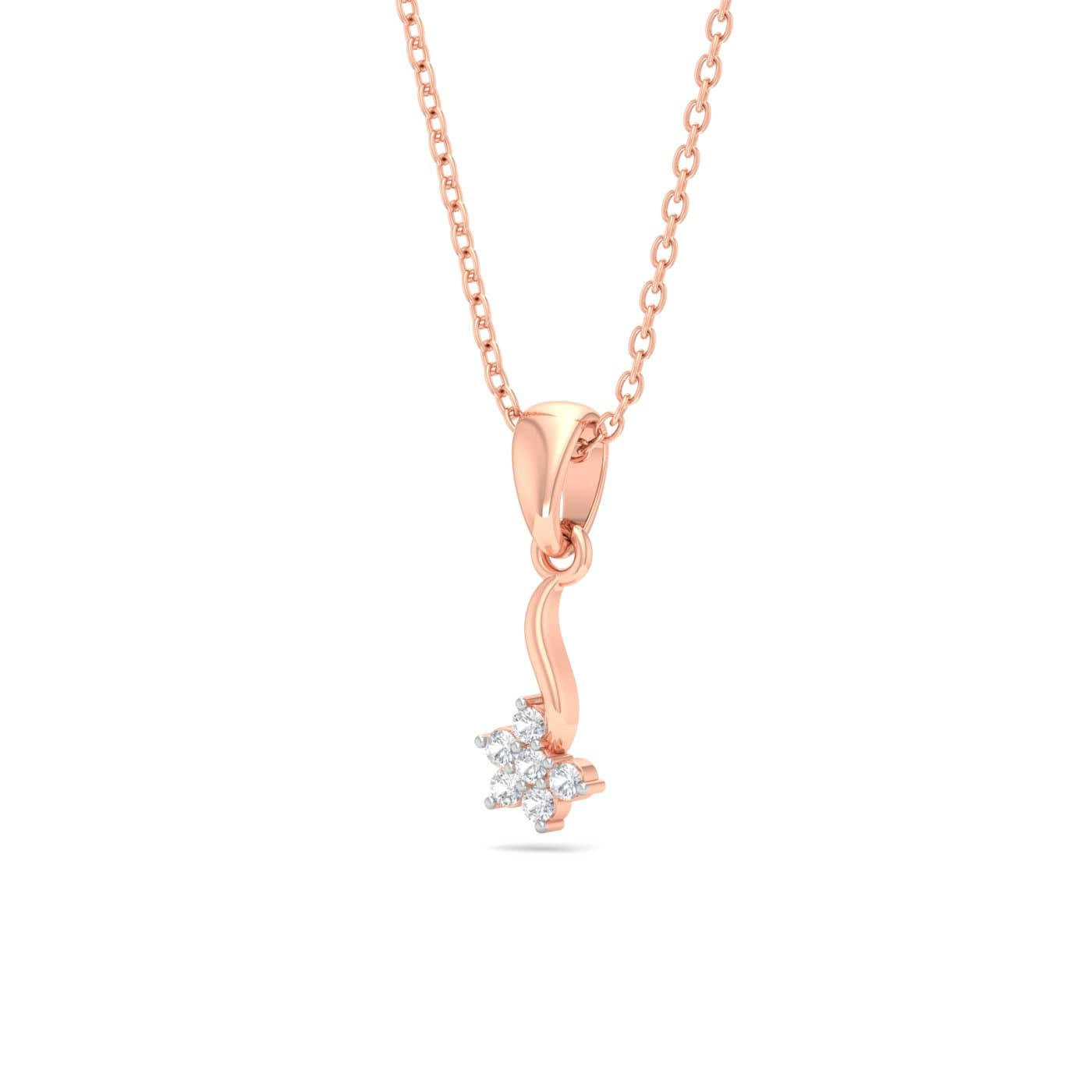 Fleur Diamond Pendant