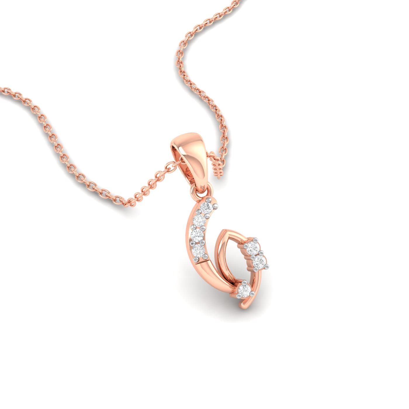 Callie Delicate Diamond Pendant