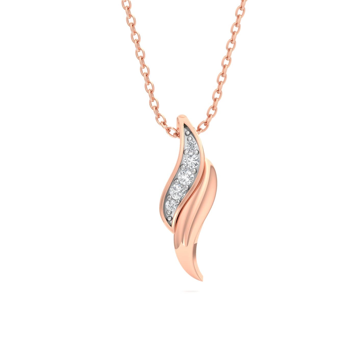 Upside Down Diamond Pendant