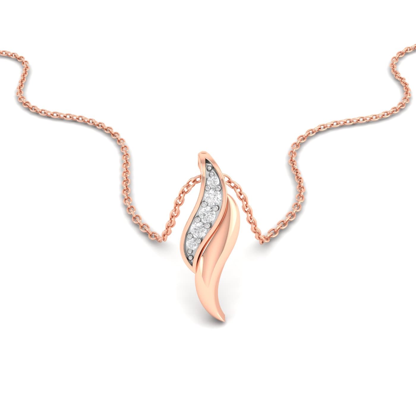Upside Down Diamond Pendant