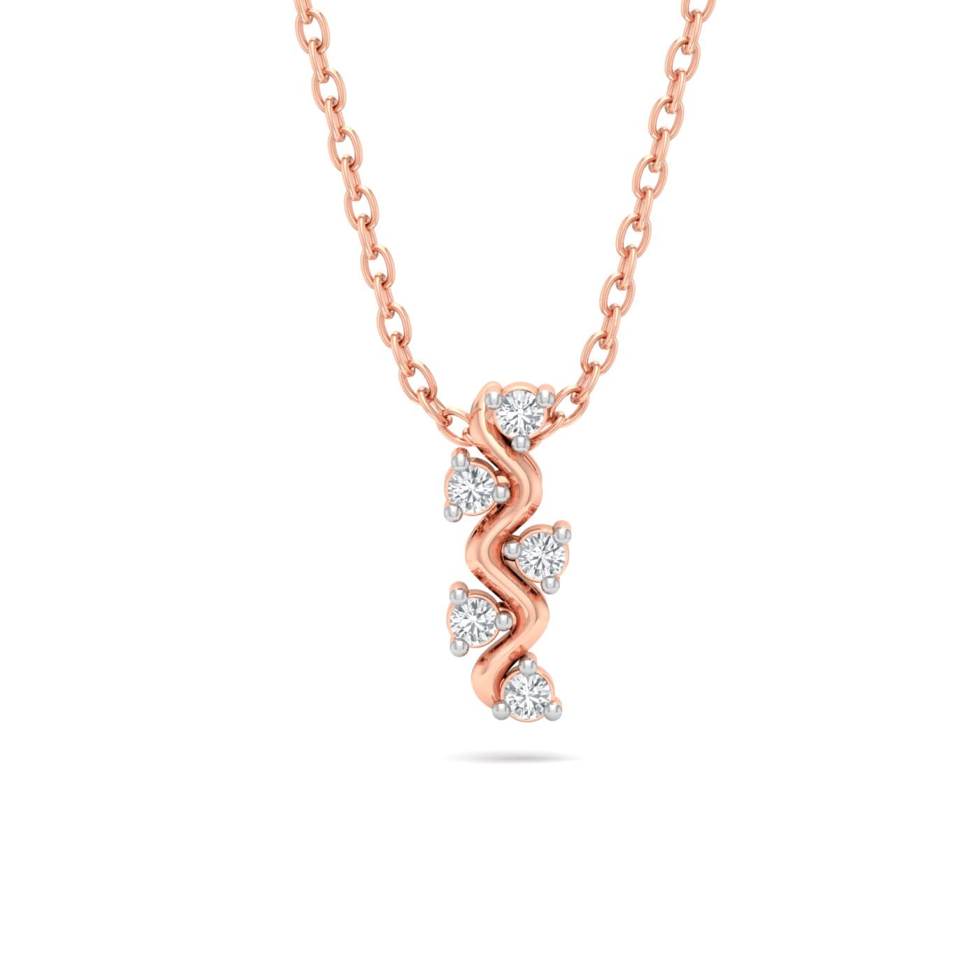 Flicker Fancy Diamond Pendant