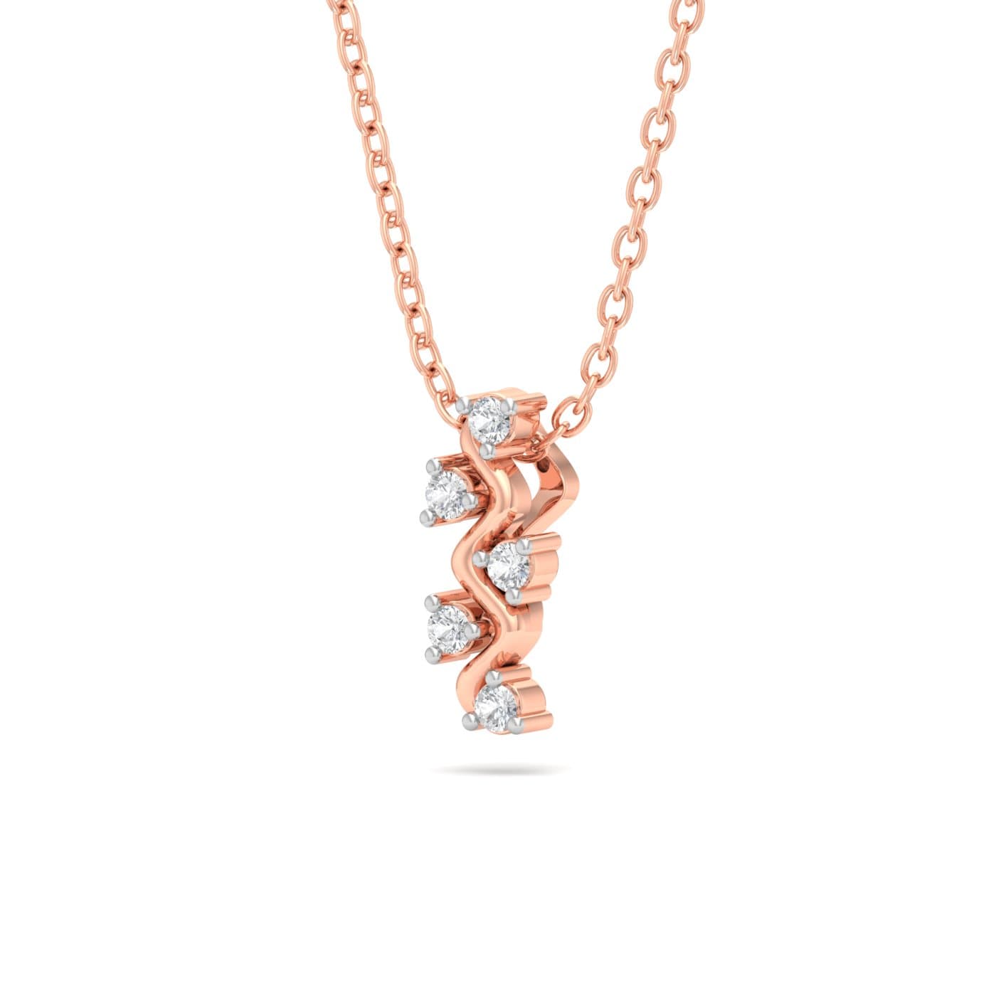 Flicker Fancy Diamond Pendant