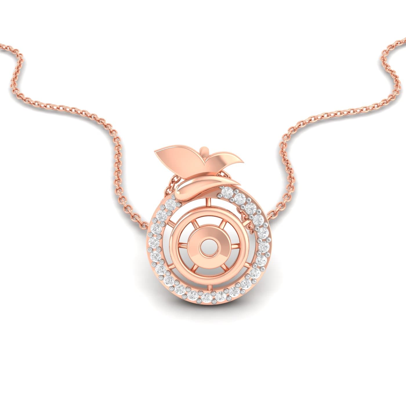 Rueda Diamond Pendant