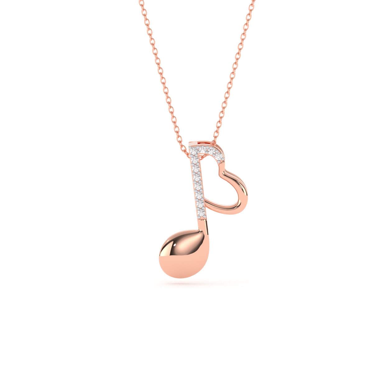 Harmony Gold Music Pendant