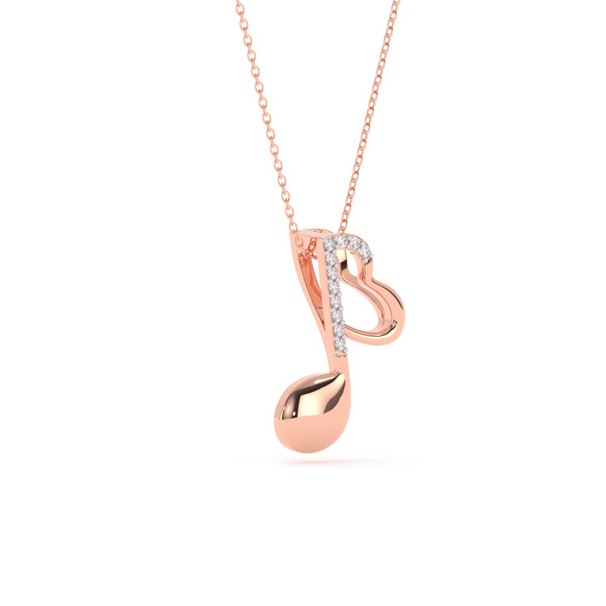 Harmony Gold Music Pendant