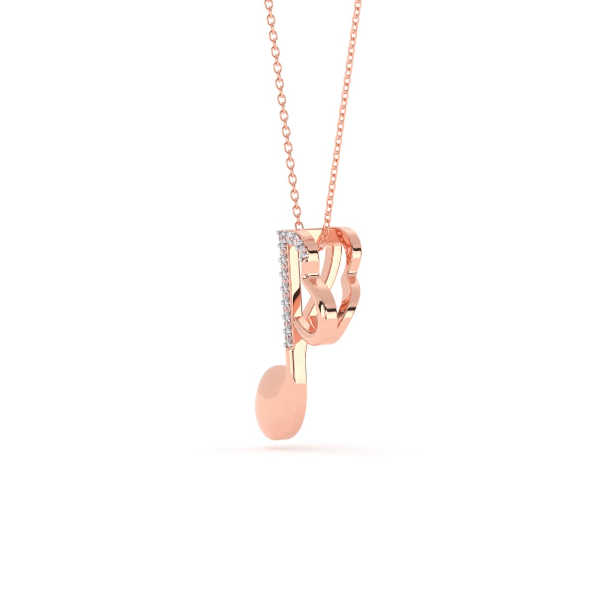 Harmony Gold Music Pendant