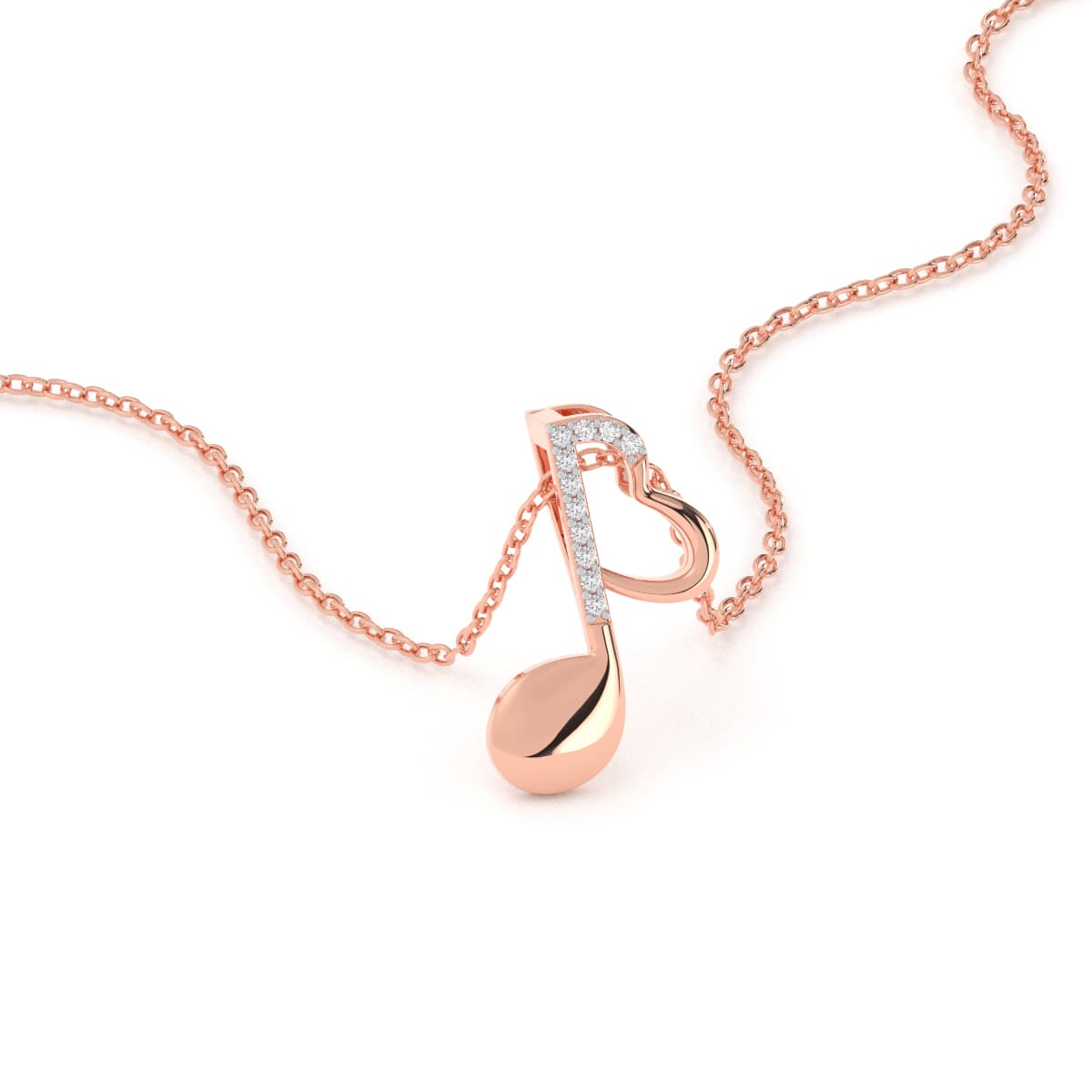Harmony Gold Music Pendant