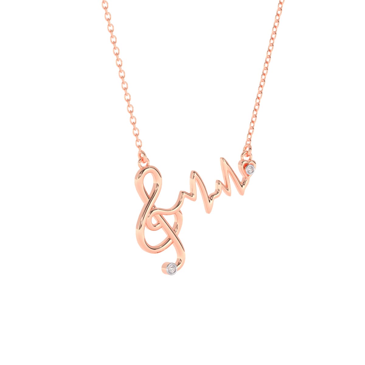 Viola Music Gold Pendant