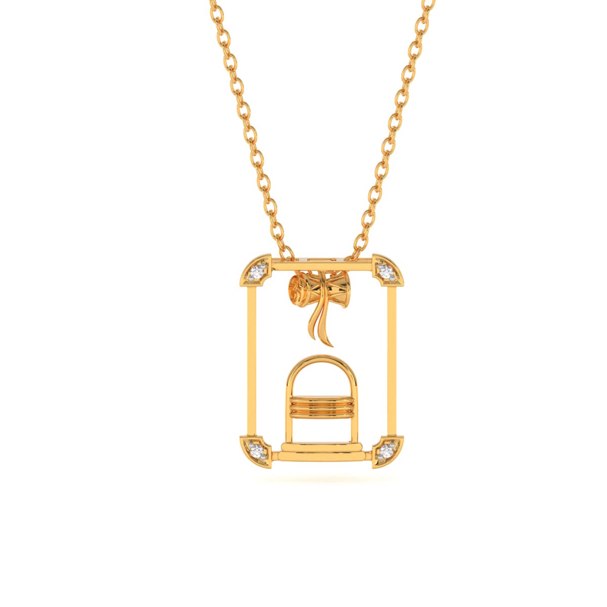 Bholenath Gold Pendant