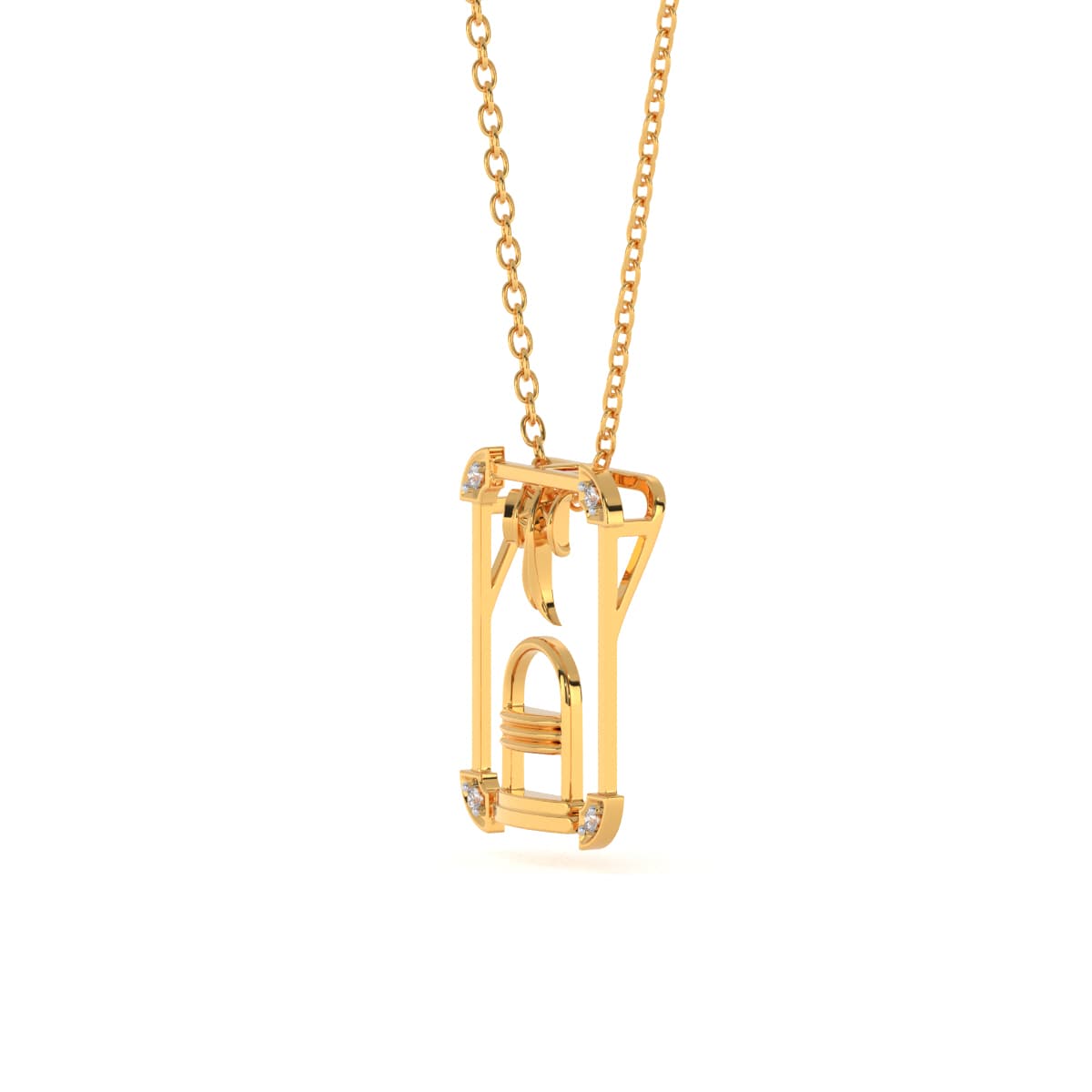 Bholenath Gold Pendant