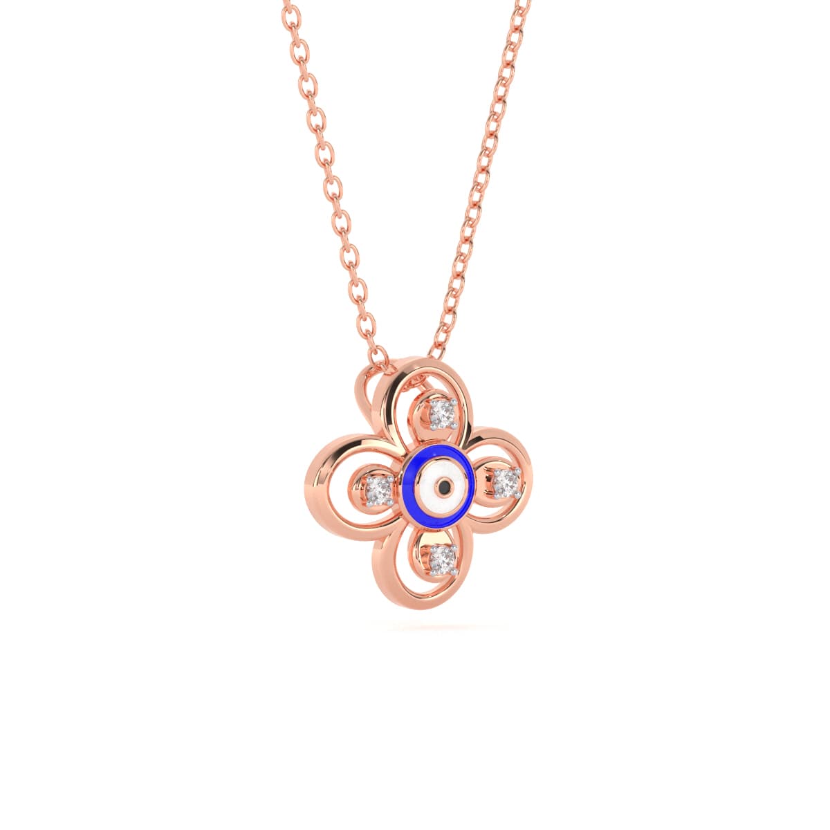 Orchidea Evil Eye Pendant