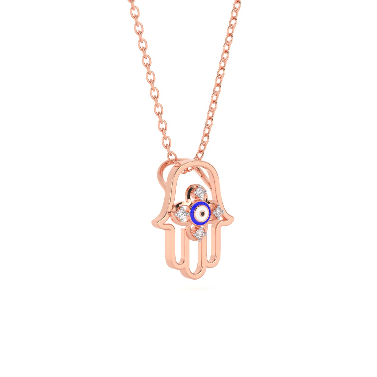 Abigail Evil Eye Diamond Pendant